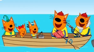 Три Котика 🐶 - Развивающий мультик для детей - Пазл два кота и кошечка (0+)