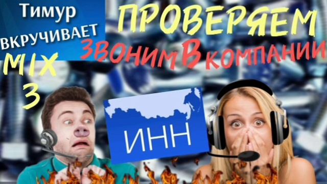 Проверяем ИНН. Звоним в КОМПАНИИ. Микс 3 смотреть онлайн