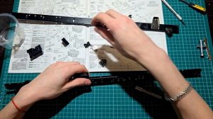 Сборка Scania 770S 8x4/4 Tamiya. Часть 2. Электрическая подъемная ось