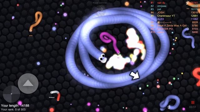 TOP WORM AGAIN!!!| Slither.oi
