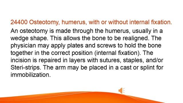CPT code for Osteotomy - simplify medical coding