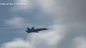Sukhoi Su-47 (Berkut) in Action.Golden Eagle
