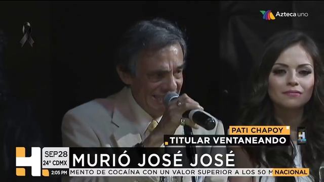 Fallece José José a los 71 años de edad смотреть онлайн