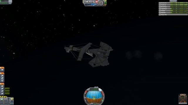 Stationary Kerbin Orbit - Part 3/3 - Reentry and Landing at KSC Runway смотреть онлайн