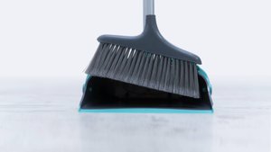 Набор для сухой уборки Hausmann Ergo Broomer: Совок и щётка на длинной ручке помогут дома и в офисе