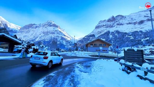 ГРИНДЕЛЬВАЛЬД Швейцария🇨🇭Самая удивительная швейцарская деревня зимой ❄️ ШВЕЙЦАРСКАЯ долина