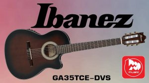 Классическая гитара Ibanez GA35TCE-DVS (выход XLR) - Sting кавер на гитаре