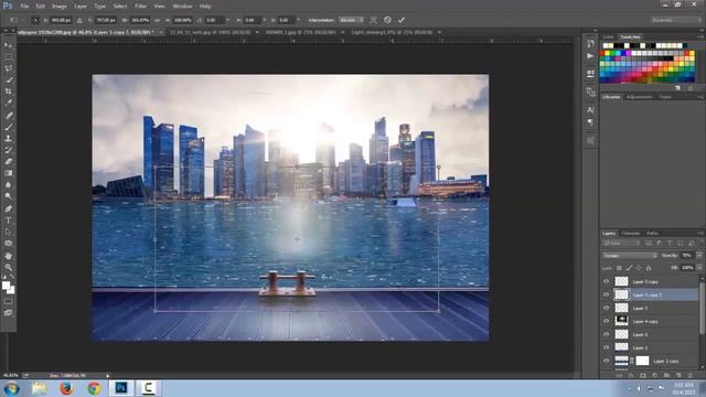 God of War in the New World - Speed art (#Photoshop) | CreativeStation