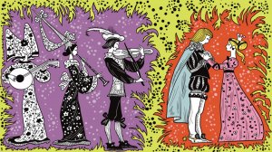 Рисую сказочную сценку с принцем и принцессой | Процесс рисования! Таймлапс