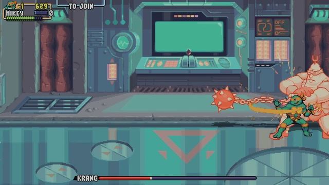 Teenage Mutant Ninja Turtles: Shredder's Revenge_Схватка против Крэнга. смотреть онлайн