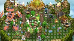МОЙ ОСТРОВ В ИГРЕ my singing monsters