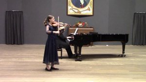 Ф. Фиорилло Этюд  28 Ре мажор - исполняет Абдурашитова Ксения