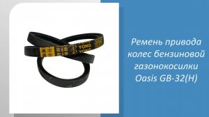 Ремень привода колес бензиновой газонокосилки Oasis GB-32(H)