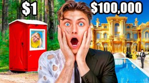 Carter Sharer: Я Выживаю за $1 и $100 000 на Airbnb!!