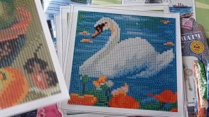 Мои #рукодельные_покупки и 6 #вышитых_бисерных_игрушек за 6 дней