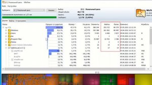 Недостаточно места на диске. Как быстро найти большие файлы и папки в программе WizTree?