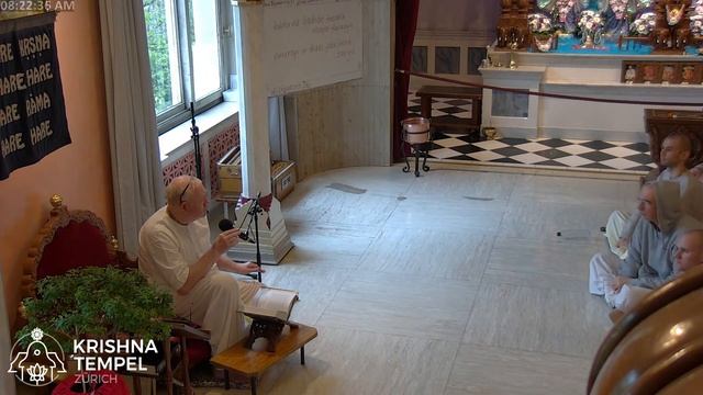 Morning Lecture by HG Kripamoya Dasa смотреть онлайн