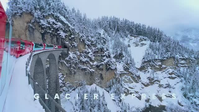 Ледниковый экспресс в Швейцарии🇨🇭Самая живописная, роскошная и дорогая поездка на поезде в мире!