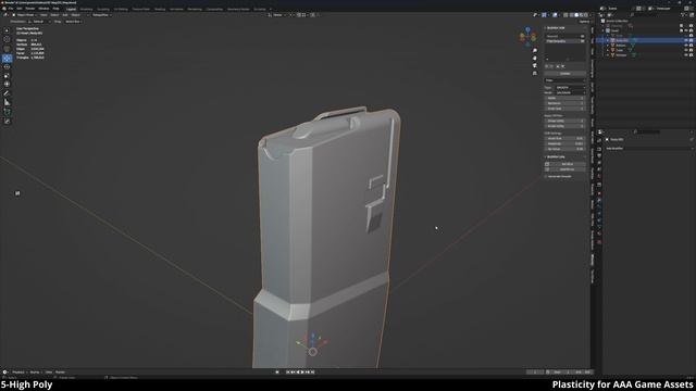 5-4 High Poly Blender смотреть онлайн