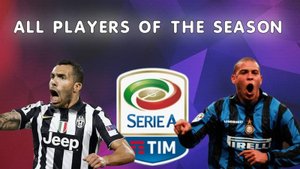Все игроки года Итальянской серии А по сезонам