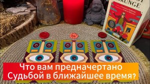 Что мне предначертано Судьбой в ближайшее время_ 👀 гадание на таро Tarot Reading