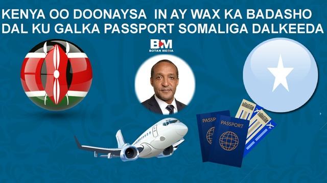 KENYA OO DOONAYSA IN AY WAX KA BADASHO DAL KU GALKA PASSPORT SOMALIGA DALKEEDA смотреть онлайн