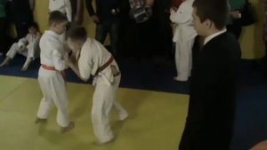 2 место в 38 кг на соревнованиях по дзюдо, посвященных