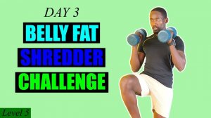 Brian Syuki - 7-DAY BELLY FAT SHREDDER CHALLENGE： DAY 3 - All Standing Exercises, 3KG Dumbbells