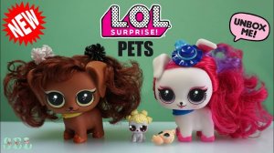 БОЛЬШИЕ ВОЛОСАТЫЕ Питомцы ЛОЛ с Прическами Big LOL Pets with HAIR
