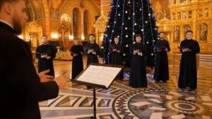 Хор Банченского монастыря. "Снами Бог" муз. П. Чеснокова, соло Николай Веренька