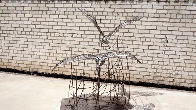 Скульптурная композиция "Чайки" смотреть онлайн