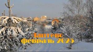 Лаптево. Февраль 2025.