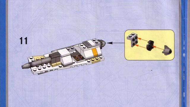 Lego Star wars 4500 Snowspeeder instructions смотреть онлайн