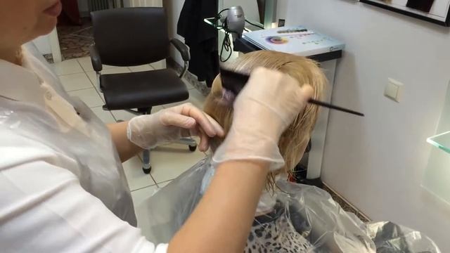 Модное окрашивание светлых волос смотреть онлайн