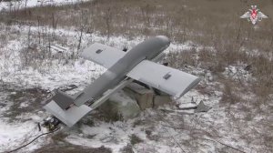 Боевая работа расчетов БпЛА самолетного типа «Молния-2»