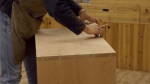 Изготовление комода из натурального дерева