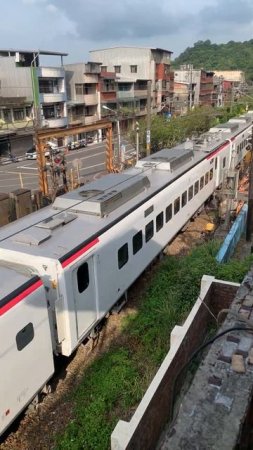 2022/08/28 台鐵第408次自強號 EMU 3000型列車 (樹林-臺東) 瑞芳 明燈路平交道通過