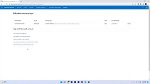 How to find Bitlocker Recovery Key using aka.ms/myrecoverykey