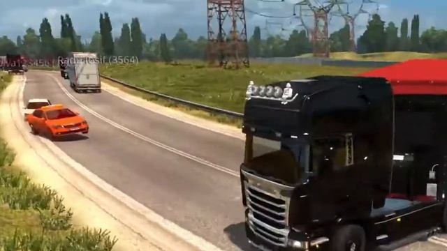 #2 Euro Truck Simulator 2 Multiplayer Funny Moments & Crash Compilation смотреть онлайн