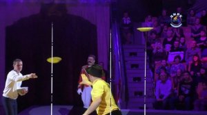 Владимир Дерябкин, клоун, (Россия) - реприза Тарелки