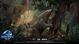 заставки Jurassic world alive