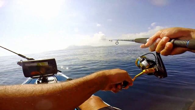 Currican con kayak galaxy marlin varias capturas y enrocada смотреть онлайн