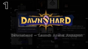 №1 Dawnshard Launch Arena Аирдроп NFTs SHARD ключ к запуску карточная игра