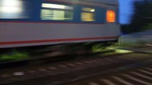 "СКОРОСТЬ 200 КМ/Ч, ВЗЛЕТАЕМ": электровоз ЭП20-016 со скоростным поездом "НЕВСКИЙ ЭКСПРЕСС". 👍👌👋👏🌹♥