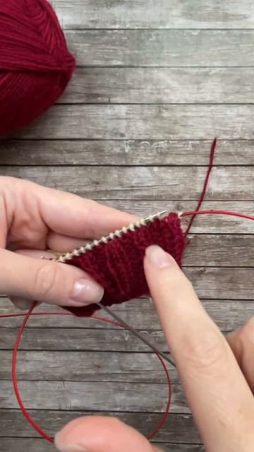 ровные ряды при вязании полосками смотреть онлайн