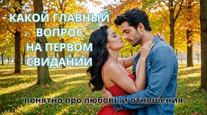 Самый главный вопрос на первом свидании