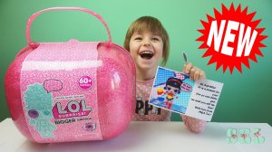 Куклы ЛОЛ 60 СЮРПРИЗОВ Распаковка ЗОЛОТАЯ СЕМЕЙКА Обзор игрушек для девочек BIGGER LOL Surprise