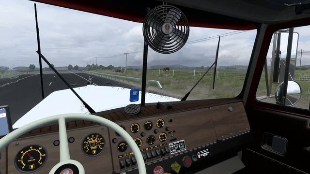 ATS ★ Kenworth W900A (1967-1975) (CAT 3406E Sound by Zeemods) American Truck Simulator 2K gameplay смотреть онлайн