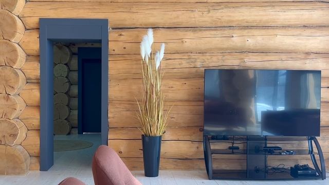 Коттедж из рубленого кедра в деревне Гари, Пермский край смотреть онлайн