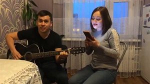 Рафис Калимуллин хатыны белән дуэт җырлый